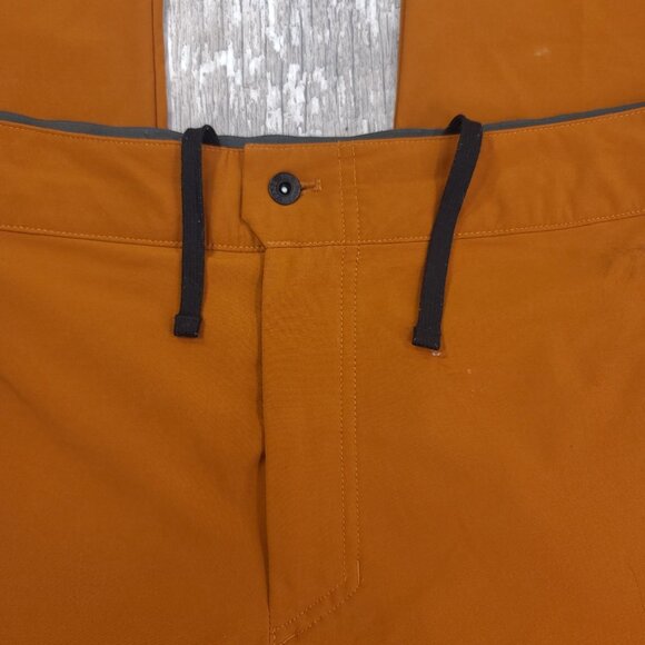 North Face Pants Mens 36 Orange Paramount Active Convertible Hiking Performance - Picture 6 of 10